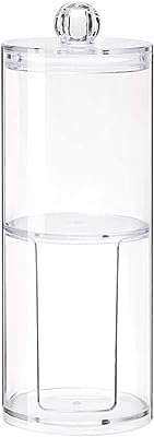 Ofrank boîte de rangement pour cotons tiges étui pot de salle bain distributeur boules coton avec couvercle. DIAYTAR COTE D'IVOIRE, votre solution intelligente pour des achats malins. Découvrez notre boutique en ligne et bénéficiez de prix discount sur une large sélection de produits pour la maison, l'électroménager, l'informatique et la mode. Ne manquez pas l'opportunité de faire des économies avec DIAYTAR COTE D'IVOIRE !