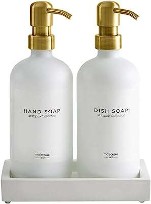 Distributeur de savon en verre mysnovo avec pompe | antique pour salle bain et cuisine. DIAYTAR COTE D'IVOIRE  - L'adresse incontournable des chasseurs de bonnes affaires en ligne. Découvrez notre large gamme de produits à prix discount, allant des gadgets innovants aux appareils électroménagers dernier cri. Faites des économies sans sacrifier vos envies !