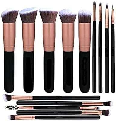 Ensemble de 14 pinceaux de maquillage synthétiques de qualité supérieure pour fond de teint. La boutique en ligne DIAYTAR COTE D'IVOIRE  propose une large gamme de produits discount pour répondre à tous vos besoins. Obtenez les dernières innovations technologiques, les indispensables pour votre maison et une sélection de vêtements à la mode, le tout à des prix avantageux. Parcourez notre catalogue et profitez de réductions exceptionnelles !