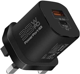 Chargeur mural usb c promate par gan chargeur ultra compact 33 w avec port de charge. Bienvenue chez DIAYTAR COTE D'IVOIRE, le paradis des bonnes affaires en ligne ! Découvrez une large gamme de produits discount pour équiper votre maison, trouver l'électroménager de vos rêves, vous divertir avec des gadgets innovants, et compléter votre garde-robe avec des vêtements à la pointe de la mode, le tout à des prix défiant toute concurrence.
