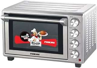 Four électrique nikai 55l four grille pain multifonction avec ventilateur à convection et gril. DIAYTAR COTE D'IVOIRE, la référence en matière de bonnes affaires en ligne ! Profitez de prix imbattables sur une large sélection de produits discount, allant des articles pour la maison à l'électroménager, en passant par l'informatique et les dernières tendances mode. Ne laissez pas passer nos offres exceptionnelles et économisez dès maintenant !