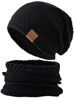 Ensemble de chapeaux d'hiver 2 pièces avec pompon écharpes et bonnets épais en tricot. DIAYTAR COTE D'IVOIRE  is revolutionizing the way you shop online by offering a wide selection of discounted products under one virtual roof. From top-notch household appliances to high-tech electronics, trendy fashion items, and innovative gadgets, our store ensures you find the best deals on quality products for every aspect of your life.