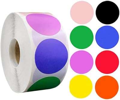 Gojuley 500 pièces autocollants à points colorés circulaires marqueurs de codage couleur pour calendrier. DIAYTAR COTE D'IVOIRE  - votre source incontournable de produits discount en ligne. Avec notre sélection diversifiée allant de la maison à l'électroménager, de l'informatique à la mode, profitez de tarifs défiant toute concurrence. Faites des économies intelligentes et commandez dès maintenant !