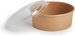 Récipients alimentaires jetables eco way avec couvercles en papier pour salade et soupe. À la recherche de bons plans en ligne ? Ne cherchez pas plus loin que DIAYTAR COTE D'IVOIRE  ! Notre boutique généraliste vous propose une large gamme de produits discount, allant des articles pour la maison aux appareils électroménagers, en passant par l'informatique, la mode et les gadgets. Faites des économies tout en trouvant des produits de qualité, le tout en quelques clics seulement.