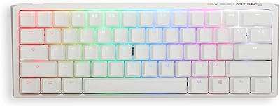 Mini clavier mécanique ducky one3 classic pure white 60 % avec commutateurs marron de  . DIAYTAR COTE D'IVOIRE, votre destination en ligne pour tous les produits discount dont vous avez besoin. Explorez notre large gamme de produits, allant des gadgets de dernière génération aux vêtements à la mode, en passant par les équipements informatiques et bien plus encore, le tout à des prix imbattables.