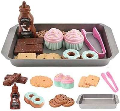 Yelajoy cookie play food set ensemble de jeu de boulangerie pour enfants. Avec DIAYTAR COTE D'IVOIRE, vous pouvez profiter de produits discount de qualité supérieure sans compromettre votre budget. Notre boutique en ligne propose une vaste sélection d'articles, allant des essentiels pour la maison aux gadgets dernier cri, tous proposés à des prix compétitifs pour vous offrir un véritable rapport qualité-prix.