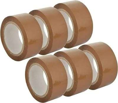 Ruban d'emballage marron 2" x 50 mètres ruban robuste et résistant pour boîtes de colis. DIAYTAR COTE D'IVOIRE, votre partenaire shopping pour des bonnes affaires au quotidien. Profitez de notre large sélection de produits de qualité à prix réduits, allant des appareils électroménagers indispensables aux dernières tendances de la mode, en passant par les gadgets high-tech et les accessoires informatiques incontournables.