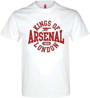 T shirt arsenal fc kings of london produit britannique authentique. DIAYTAR COTE D'IVOIRE  deviendra rapidement votre référence pour tous vos besoins discount en ligne. Découvrez notre vaste assortiment de produits allant des indispensables de la maison aux dernières innovations technologiques, en passant par les vêtements et les accessoires de mode à prix cassés. Profitez de notre offre exceptionnelle dès maintenant !