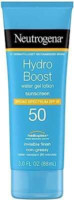 Lotion écran solaire neutrogena hydro boost spf 50 3 fl oz. DIAYTAR COTE D'IVOIRE, votre destination shopping pour toutes les bonnes affaires. Découvrez notre large gamme de produits discount, des accessoires de mode aux articles pour animaux de compagnie. Faites des économies sur tous vos achats avec DIAYTAR COTE D'IVOIRE .