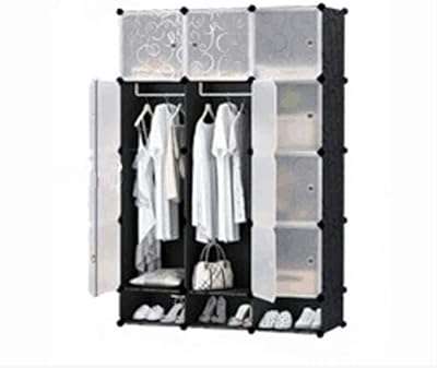 Armoire simple simple combinaison de vêtements assemblage de garde robe rangement en plastique recevoir un coffre fort. DIAYTAR COTE D'IVOIRE  est là pour rendre votre budget heureux et votre shopping facile. Parcourez notre gamme complète de produits discount de qualité supérieure allant de la maison à l'électroménager, de l'informatique à la mode, et trouvez des articles pour chaque aspect de votre vie à des prix imbattables!