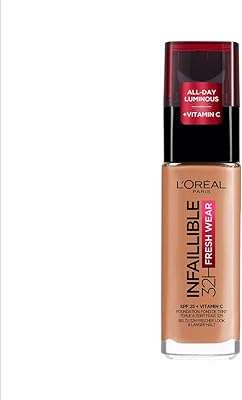 L'oréal paris fond de teint liquide infaillible 24h 320 toffee 30ml. À la recherche de bonnes affaires en ligne ? Ne cherchez plus ! DIAYTAR COTE D'IVOIRE  vous offre un vaste choix de produits discount, de la maison à l'électroménager, en passant par l'informatique et la mode. Faites-vous plaisir à des prix incroyables et découvrez notre sélection dès maintenant.