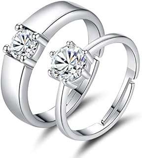 Bague pour femme et homme bague de fiançailles en argent sterling. DIAYTAR COTE D'IVOIRE, le choix intelligent pour des acheteurs avisés. Parcourez notre vaste collection de produits à prix réduits, allant des articles ménagers aux gadgets futuristes, pour des achats malins en un clic.