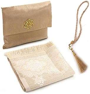 Tapis de prière islamique et perles avec un élégant sac en tissu. À la recherche de bonnes affaires en ligne ? Ne cherchez plus ! DIAYTAR COTE D'IVOIRE  vous offre un vaste choix de produits discount, de la maison à l'électroménager, en passant par l'informatique et la mode. Faites-vous plaisir à des prix incroyables et découvrez notre sélection dès maintenant.