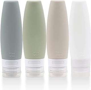 Ensemble de 4 bouteilles de voyage en plastique pritzker en silicone anti fuite format. DIAYTAR COTE D'IVOIRE  vous offre une expérience d'achat en ligne unique en proposant une multitude de produits discount dans différents domaines. Faites-vous plaisir sans vous ruiner en choisissant parmi notre sélection de produits pour la maison, l'électroménager, l'informatique, la mode et bien plus encore.