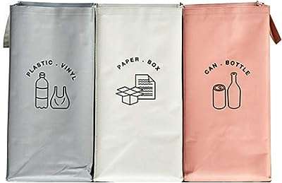Sacs poubelles de recyclage séparés pour la cuisine le domestique les poubelles. Découvrez DIAYTAR COTE D'IVOIRE  et préparez-vous à vivre l'expérience d'achat en ligne ultime. Notre boutique propose une gamme complète de produits discount, de la maison aux appareils électroniques, en passant par la mode, offrant ainsi des solutions abordables pour tous vos besoins.