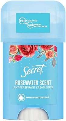 Bâton de crème anti transpirant secret au parfum d'eau de rose pour femme. DIAYTAR COTE D'IVOIRE, la boutique en ligne qui rend l'achat discount facile et accessible à tous ! Parcourez notre catalogue varié qui regorge de produits discount pour la maison, l'électroménager, l'informatique ou encore la mode. Avec nous, vous profiterez de tarifs avantageux sans compromis sur la qualité, le tout, depuis le confort de votre foyer.