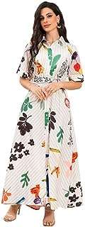Mode féminine style élégant bohème floral party abaya robes longues. Exprimez votre style sans dépenser une fortune avec DIAYTAR COTE D'IVOIRE . Découvrez notre collection de vêtements tendance à prix discount, des dernières innovations de la mode aux classiques intemporels. Soyez à la mode sans vous ruiner, seulement avec DIAYTAR COTE D'IVOIRE .