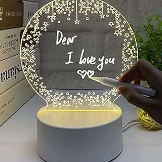 Veilleuse décorative led tableau d'affichage lumineux bureau maison femme mari cadeau pour enfants. Découvrez DIAYTAR COTE D'IVOIRE, votre partenaire pour des économies maximales ! Parcourez notre large assortiment d'articles discount, allant des accessoires de maison à l'électroménager dernier cri, en passant par l'informatique, la mode tendance et les gadgets ludiques.