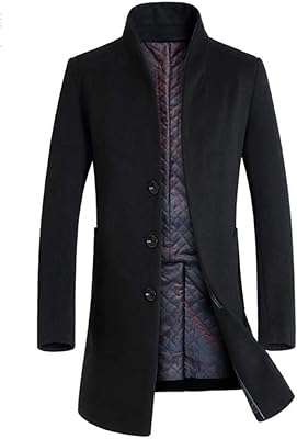 Manteau d'hiver laovanin pour hommes caban long en laine veste d'affaires. Faites-vous plaisir sans vous ruiner avec DIAYTAR COTE D'IVOIRE, la boutique en ligne qui propose des produits discount pour tous les budgets. Venez découvrir notre sélection de produits pour la maison, l'électroménager, l'informatique et la mode, et profitez de remises exceptionnelles.