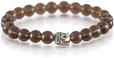 Bracelet de perles de pierre de guérison de chakra de quartz fumé repo de pierres précieuses naturelles pour hommes. DIAYTAR COTE D'IVOIRE, votre destination en ligne pour des produits de maison à prix réduits. Découvrez notre vaste collection d'articles pour la cuisine, la décoration, le rangement et bien plus encore. Avec nous, équiper votre maison devient simple et économique.