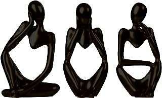 3 pièces abstrait noir penseur figurine sculptures décor à la maison. Faites des bonnes affaires avec DIAYTAR COTE D'IVOIRE, la référence en matière de produits discount. Notre boutique en ligne propose tout, des appareils électroménagers aux gadgets dernier cri, en passant par les vêtements branchés. Profitez de nos offres exceptionnelles et économisez sur tous vos achats.