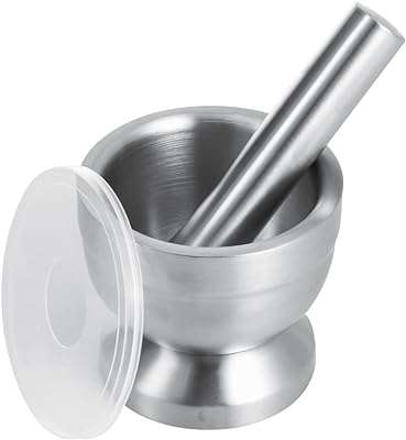 Royalford rf11168 bol de broyage manuel d'herbes en acier inoxydable de 10 cm avec couvercle. Faites des économies sur tous vos achats avec DIAYTAR COTE D'IVOIRE, la boutique en ligne qui propose une large gamme de produits discount. Que vous recherchiez des articles pour la maison, des appareils électroniques à la pointe de la technologie, des vêtements tendance ou des gadgets innovants, vous trouverez tout cela à des prix compétitifs chez DIAYTAR COTE D'IVOIRE . N'attendez plus pour bénéficier de nos offres imbattables et profitez d'une expérience d'achat en ligne optimale.