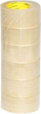 Ruban d'emballage transparent 2 x 100 mètres paquet de 6. DIAYTAR COTE D'IVOIRE, votre destination en ligne pour des produits discount de première qualité. Découvrez notre sélection variée et abordable, allant de la maison à l'électroménager, de l'informatique à la mode et aux gadgets, et réalisez des économies substantielles. Peu importe vos besoins, nous avons tout ce qu'il vous faut à des prix compétitifs. Ne manquez pas nos offres spéciales et profitez d'un shopping en ligne facile et économique.