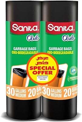 Sacs poubelles moyens biodégradables sanita club np8010p2 noir. DIAYTAR COTE D'IVOIRE, l'adresse incontournable pour tous les amateurs de mode à petit prix. Découvrez notre large sélection de vêtements et accessoires tendances pour hommes et femmes, et exprimez votre style sans vous ruiner. Du casual chic au streetwear, notre boutique en ligne vous offre la possibilité de rester à la pointe de la mode à prix discount. Faites-vous plaisir sans vous soucier du coût !