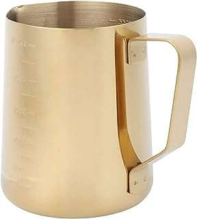 Pichet à mousser le carnaval de noël lait en acier inoxydable doré avec balance. Besoin de produits discount ? DIAYTAR COTE D'IVOIRE  est là pour vous ! Parcourez notre large éventail de produits allant des articles de maison aux gadgets dernier cri, et réalisez des économies sur chaque achat. Alors n'attendez plus, faites confiance à notre expertise pour vous offrir le meilleur au prix le plus bas !