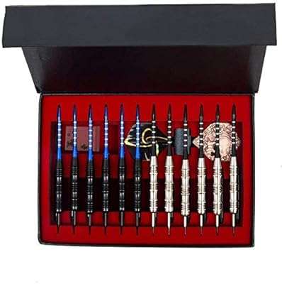12pcs jeu de fléchettes à pointe en acier de haute qualité avec aiguille dure pour professionnelles. Laissez-vous séduire par DIAYTAR COTE D'IVOIRE, votre boutique en ligne qui saura vous offrir des produits de qualité à des prix compétitifs. Que vous recherchiez des équipements pour la maison, des appareils électroménagers, des accessoires informatiques ou des articles de mode tendance, vous trouverez tout cela et bien plus encore dans notre sélection discount.