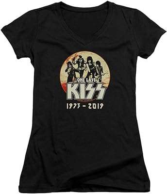 Kiss one last 1973 2019 t shirt col v junior. DIAYTAR COTE D'IVOIRE  - La boutique en ligne discount incontournable pour tous vos besoins. Explorez notre vaste catalogue de produits, comprenant des articles pour la maison, l'électroménager, l'informatique et la mode, tous à des prix défiant toute concurrence.