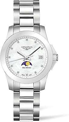 Montre longines conquest moonstage pour femme l33814876. DIAYTAR COTE D'IVOIRE  - votre destination pour des produits de qualité à prix réduits. Parcourez notre boutique en ligne pour trouver des offres exceptionnelles sur des articles de maison, d'électroménager, de mode et de gadgets, et économisez tout en enchérissant votre style de vie.