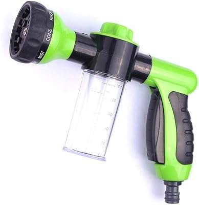 Pistolet pulvérisateur à mousse pour tuyau d'arrosage pour lavage de voiture eau haute pression avec 8. DIAYTAR COTE D'IVOIRE, votre partenaire en ligne pour des produits discount de qualité à des prix imbattables ! Trouvez tout ce dont vous avez besoin, des articles pour la maison aux appareils électroménagers, en passant par les accessoires informatiques et les produits tendance de la mode. Faites des bonnes affaires dès maintenant en visitant notre boutique en ligne.