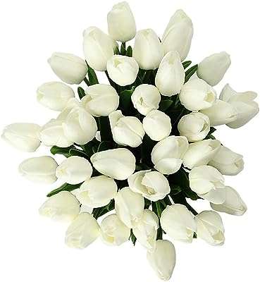 Yatai real touch tulipes artificielles blanches pour la décoration bouquet de fleurs. DIAYTAR COTE D'IVOIRE, votre solution discount en ligne pour une large gamme de produits. Trouvez tout ce dont vous avez besoin, de la maison à l'électroménager, de l'informatique à la mode et aux gadgets, à des prix imbattables. Naviguez, achetez et économisez avec notre boutique en ligne conviviale et bénéficiez d'une livraison rapide et fiable.