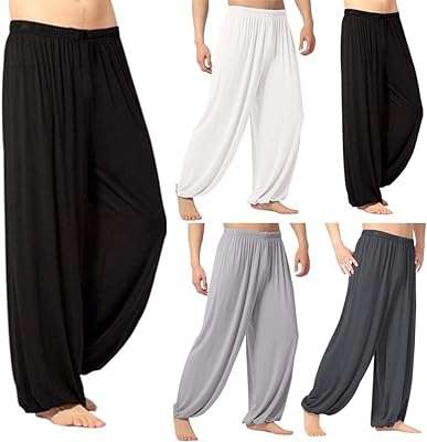 Pantalon ample décontracté pour hommes design unique confortable accrocheur danse du ventre. DIAYTAR COTE D'IVOIRE, votre destination en ligne pour des achats économiques et malins. Avec notre sélection discount de produits pour la maison, l'électroménager, l'informatique, la mode et les gadgets, vous ne trouverez pas de meilleur endroit pour réaliser des économies sans compromettre la qualité. Parcourez notre site dès maintenant et découvrez des prix imbattables.