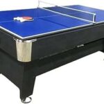 Billard table de 7 pieds tapis bleu tennis salle à manger. Ne payez pas le prix fort lorsque vous pouvez obtenir des produits discount de qualité chez DIAYTAR COTE D'IVOIRE  ! Notre boutique en ligne généraliste regorge d'offres incroyables pour la maison, l'électroménager, l'informatique et la mode. Faites des économies dès maintenant et découvrez notre sélection à prix réduits.