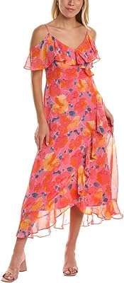 The london times robe longue imitation portefeuille à bretelles fines et volants pour femme. Bienvenue chez DIAYTAR COTE D'IVOIRE, la référence incontournable pour des achats en ligne à prix réduits ! Parcourez notre collection diversifiée qui comprend tout, des essentiels pour la maison à des appareils électroménagers de premier ordre, des produits informatiques de pointe et des vêtements à la mode, jusqu'aux gadgets uniques que vous ne trouverez nulle part ailleurs. Faites des économies tout en profitant d'une expérience de shopping exceptionnelle.