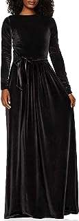 Robe longue élégante en velours à manches longues pour femmes fête. Découvrez DIAYTAR COTE D'IVOIRE, la boutique en ligne où vous pouvez trouver tout ce dont vous avez besoin à prix réduit. Faites des économies sur les produits de la maison, l'électroménager, l'informatique, la mode et bien plus encore. Parcourez notre sélection variée et dénichez les meilleures affaires dès maintenant!