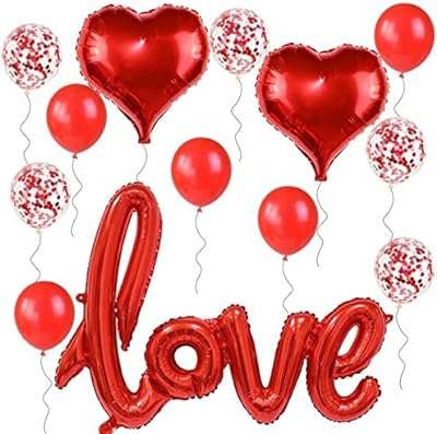 Partytime ensemble de 13 ballons d'amour rouges ballons de la saint valentin | en mylar. À la recherche de bons plans en ligne ? Ne cherchez pas plus loin que DIAYTAR COTE D'IVOIRE  ! Notre boutique généraliste vous propose une large gamme de produits discount, allant des articles pour la maison aux appareils électroménagers, en passant par l'informatique, la mode et les gadgets. Faites des économies tout en trouvant des produits de qualité, le tout en quelques clics seulement.