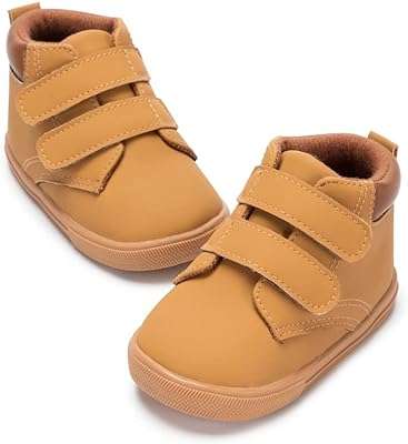 Chaussures de marche en cuir pu antidérapantes pour enfants garçons et filles. DIAYTAR COTE D'IVOIRE  - Votre destination en ligne pour des achats malins. Explorez notre catalogue diversifié de produits discount, des indispensables du quotidien aux dernières tendances. Faites des économies tout en vous garantissant la satisfaction grâce à nos offres attractives et notre engagement envers un rapport qualité-prix exceptionnel.