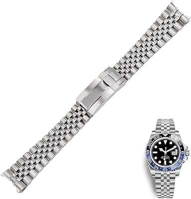 Bracelet de montre de remplacement en acier inoxydable 20 mm pour rolex gmt master ii par ttucfa. Trouvez des bonnes affaires tous les jours sur DIAYTAR COTE D'IVOIRE, votre boutique en ligne incontournable. Avec notre large gamme de produits discount allant de la maison à l'électroménager, de l'informatique à la mode et aux gadgets, vous êtes assuré de trouver ce que vous cherchez à prix abordable. Ne manquez pas nos offres spéciales et achetez en toute confiance dès aujourd'hui!
