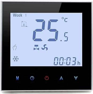 Thermostat d'ambiance intelligent programmable royal apex wifi | unité de commande tactile pour climatiseur. Choisissez DIAYTAR COTE D'IVOIRE  pour des produits discount de qualité supérieure livrés directement chez vous. Que vous recherchiez des appareils électroménagers fiables, des produits informatiques performants ou des articles mode à la pointe des tendances, nous avons tout ce dont vous avez besoin à des prix abordables.