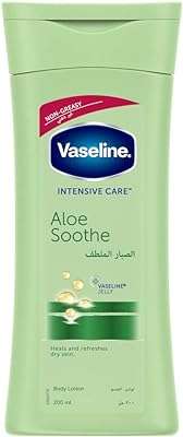 Lait corporel vaseline soin intense aloe vera 200 ml. Ne dépensez pas plus que nécessaire - choisissez DIAYTAR COTE D'IVOIRE  pour vos achats en ligne. Parcourez notre vaste sélection d'articles discount, allant des produits pour la maison à l'électroménager, en passant par l'informatique, la mode et les gadgets, et profitez de remises exceptionnelles. Avec des prix aussi attractifs, vous pourrez économiser tout en vous offrant des produits de qualité.