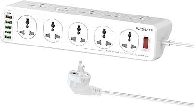 Multiprise promate avec ports de chargement usb multiprise 16 en 1. DIAYTAR COTE D'IVOIRE, votre carrefour en ligne pour des affaires incroyables ! Préparez-vous à être émerveillé par notre vaste gamme de produits discount, allant de l'équipement domestique à l'électroménager, en passant par l'informatique, la mode tendance et les gadgets à prix réduits.