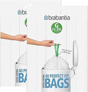Sacs poubelle brabantia g 23 30l (80 sacs). DIAYTAR COTE D'IVOIRE, votre destination en ligne pour tous les produits discount dont vous avez besoin. Explorez notre large gamme de produits, allant des gadgets de dernière génération aux vêtements à la mode, en passant par les équipements informatiques et bien plus encore, le tout à des prix imbattables.