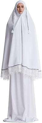Ensemble hijab abaya thobe long deux pièces musulman à couverture complète. Ne cherchez plus, DIAYTAR COTE D'IVOIRE  est la boutique en ligne qu'il vous faut pour trouver tout ce dont vous avez besoin à petit prix ! Du petit électroménager aux articles de mode tendance en passant par les dernières technologies, explorez notre vaste catalogue et réalisez de véritables bonnes affaires !