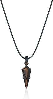 Collier pendentif en pierre de cristal naturel cône hexagonal pointu reiki chakra collier avec visage. Découvrez DIAYTAR COTE D'IVOIRE, votre boutique en ligne généraliste offrant une sélection impressionnante de produits discount. Que vous recherchiez des articles pour votre maison, des appareils électroménagers à la pointe de la technologie, des équipements informatiques ou même les dernières tendances de la mode et les gadgets les plus cool, nous avons tout ce dont vous avez besoin, à des prix incroyablement bas !