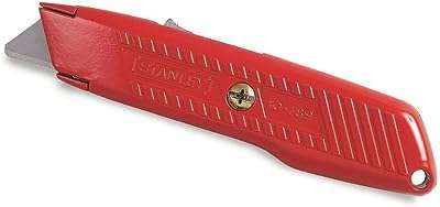 Stanley knife safety 99e 0 10 189 rouge. DIAYTAR COTE D'IVOIRE  réinvente vos achats en ligne en vous proposant une gamme incroyablement diverse de produits à prix réduits. Parcourez notre boutique en ligne et découvrez des articles discount pour la maison, l'électroménager, l'informatique, la mode et les gadgets, tout en réalisant d'importantes économies. Offrez-vous le meilleur sans vous ruiner grâce à notre sélection soigneusement choisie pour satisfaire tous vos besoins.