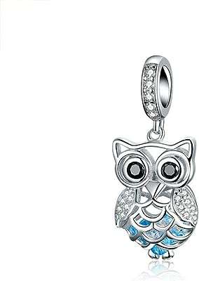 Pendentif hibou en argent sterling 925 motif oiseau pour bracelets pandora. DIAYTAR COTE D'IVOIRE  is your go-to online store for incredible discounts on a wide array of products. From practical home appliances to high-performance electronics, stylish fashion finds, and innovative gadgets, our store offers unbeatable deals that ensure your shopping experience is both affordable and enjoyable.