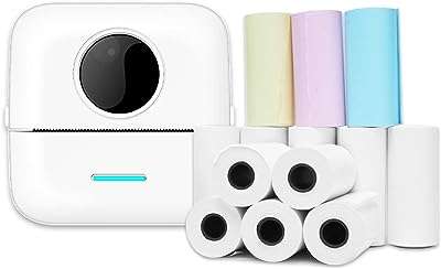 Mini imprimante d'étiquettes bluetooth portable photo impression nominatives étude bureau loisirs. Envie de faire de bonnes affaires ? Optez pour DIAYTAR COTE D'IVOIRE, votre destination en ligne pour des produits discount de la maison à l'informatique, vous offrant des réductions exclusives sur une large sélection d'articles.